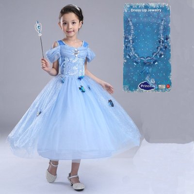 灰姑娘儿童长裙子小公牌子品质好 新款好用