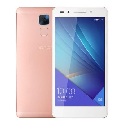 华为手机(huawei) 荣耀7 双卡双待双通 全网通版 64gb存储(玫瑰金)