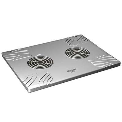 宜客莱风洞系列双核笔记本散热器NBC-802SV