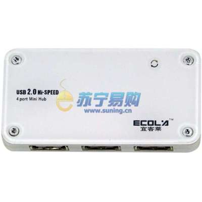 宜客莱魅格USB集线器USB-HUB104WT