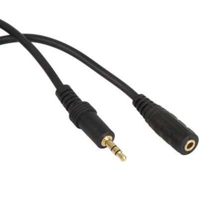 秋叶原3.5公头对母头耳机延长线QC344(1.8米