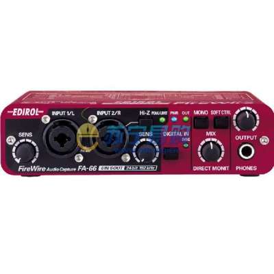 ROLAND火线声卡FA-66