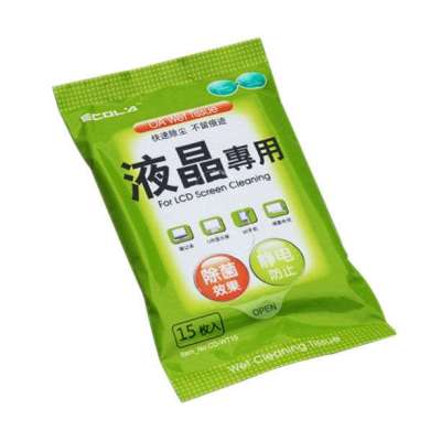 宜客莱15枚便携装液晶屏幕专用湿巾CD-WT15