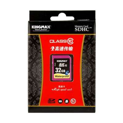 KINGMAX存储卡 SDHC-32G (CLASS 10)(防水)