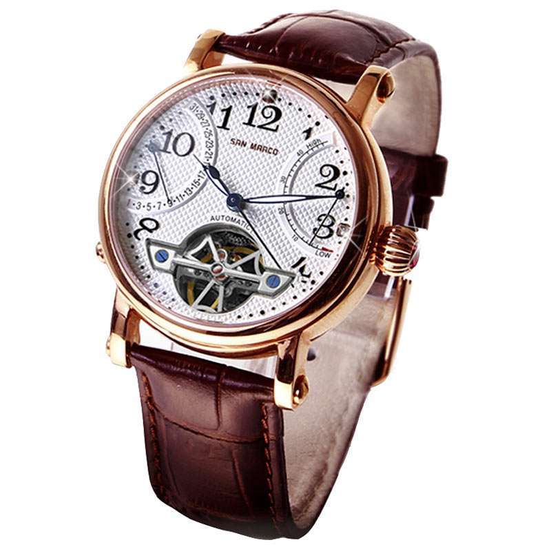 圣马可女士机械手表s5516l-3352 传统技艺,经典时装表.