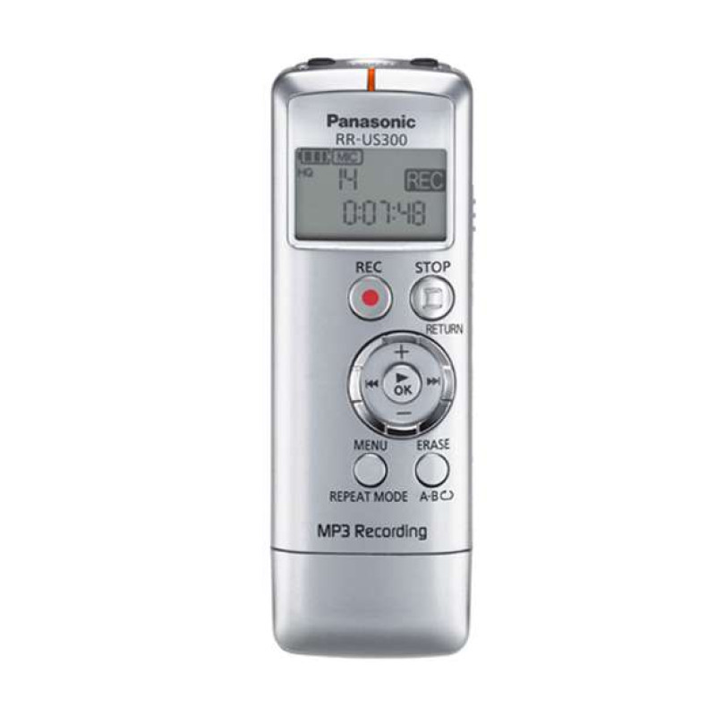 松下(Panasonic)RR-US300数码录音机 银2G