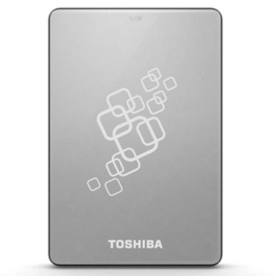 东芝2.5英寸V6恺乐系列移动硬盘(USB3.0)500G(摇滚银)