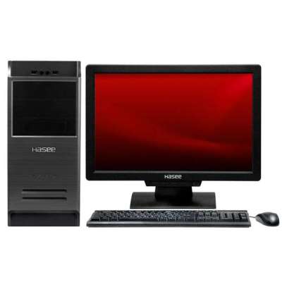 神舟(HASEE)电脑主机 新瑞E2000D6+20LCD
