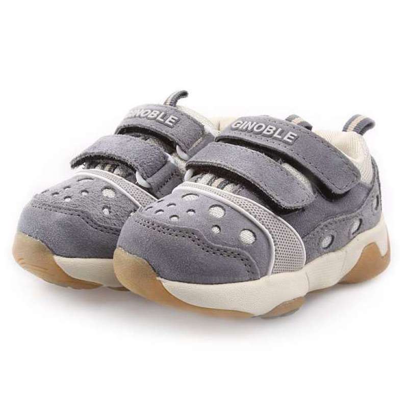 基诺浦功能性婴童鞋CFB065(深灰10#)