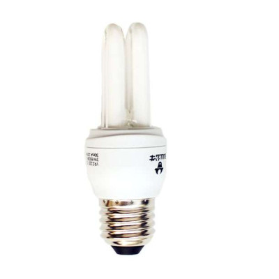 公牛(BULL)舒眼节能灯YPZ220/3-2U.S 3W小2U U型节能灯 正午日光色