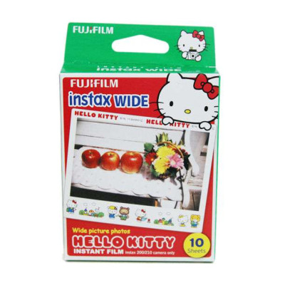 富士一次成像拍立得instax 210 宽幅 一次成像胶片 (HELLO KITTY版)