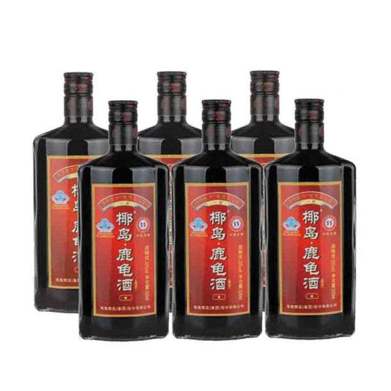 一星椰岛鹿龟酒33度500ml(6瓶套装)