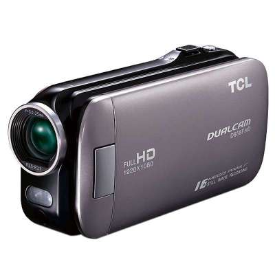 TCL数码摄像机D858FHD(钻石灰)