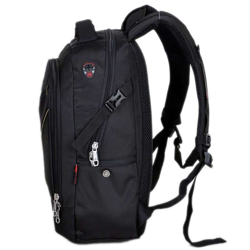 陆孚lauff高档牛津布14-15寸双肩背包sj1218-2黑色图片