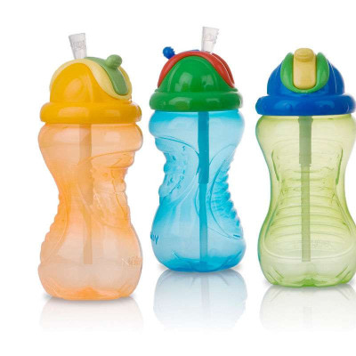 努比吸管杯哪种好 美国nuby努比水杯牌子同款