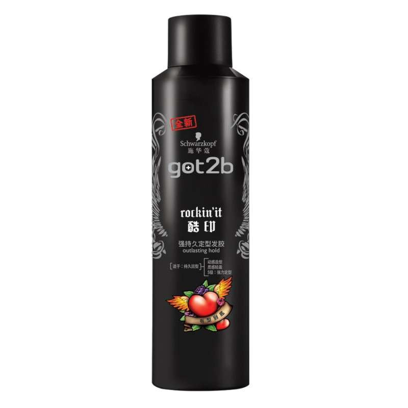 施华蔻got2b酷印强持久定型发胶250ml