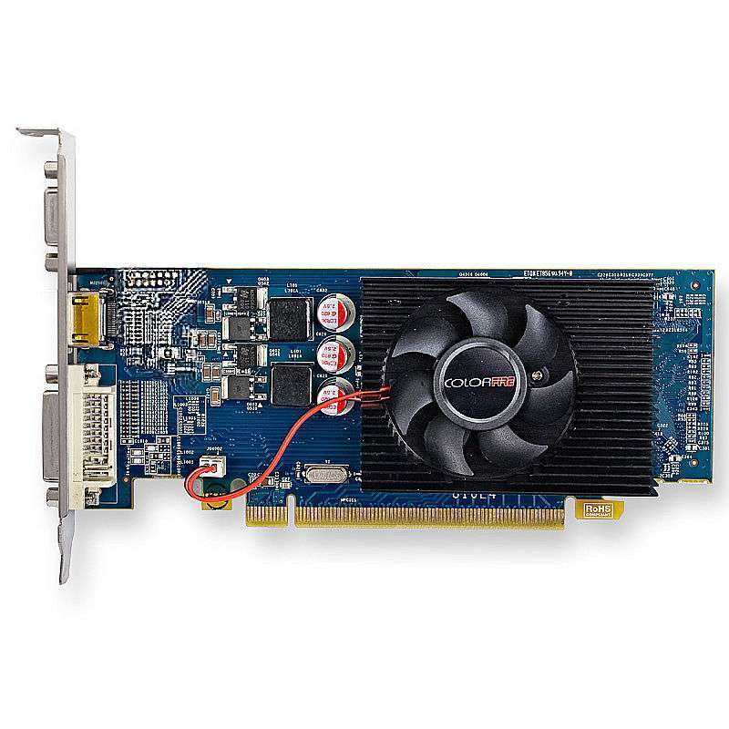 镭风hd7750 悍甲蜥 1024m d5 900/4500mhz 1024m/128位 ddr5 pci-e