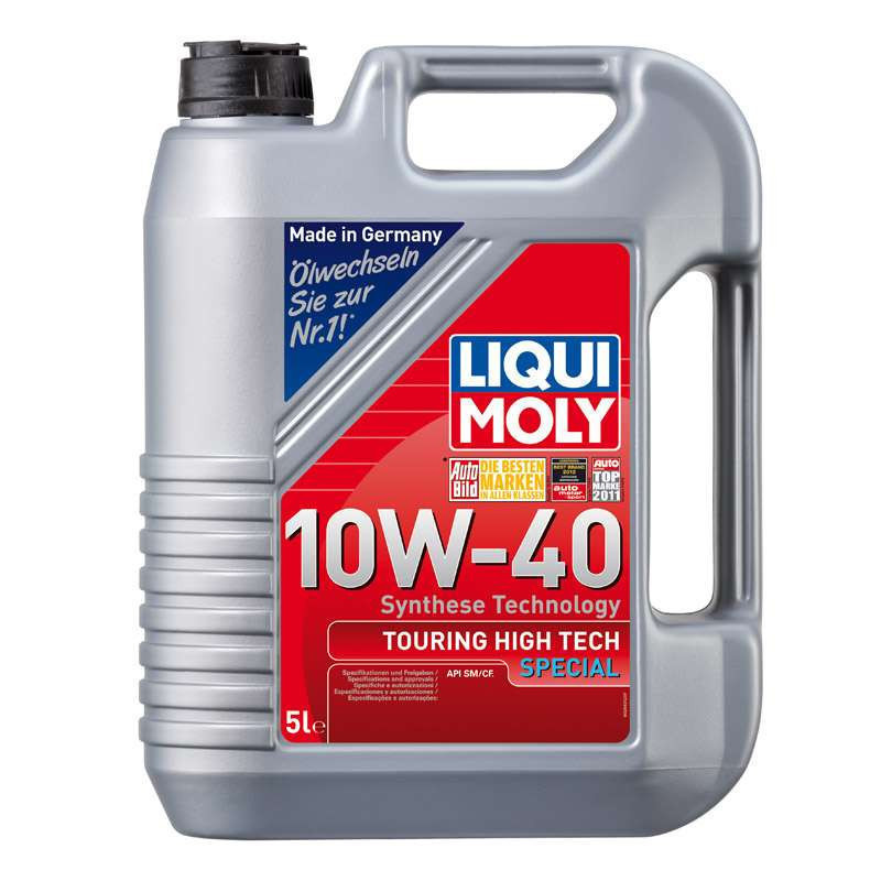 173元包邮 LIQUI MOLY 力魔 半合成机油10W-40 5L   德国原装