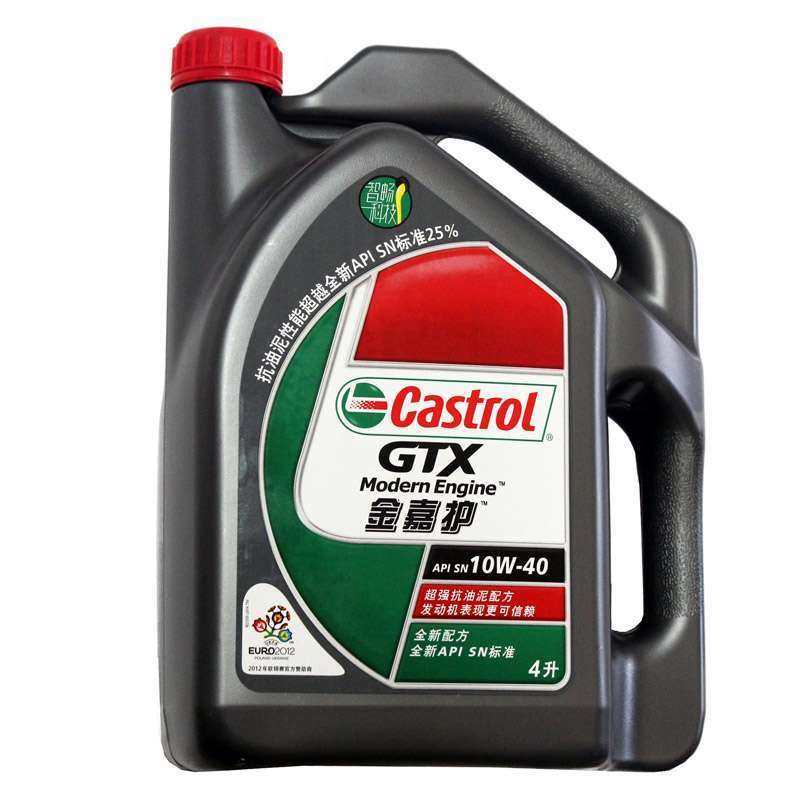 嘉实多(castrol)金嘉护(gtx magnatec)矿物机油10w-40 sn/cf (4l)