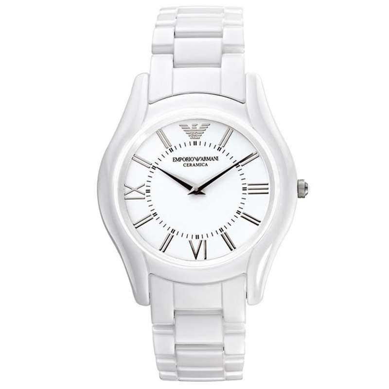 <em>阿玛尼armani</em>经典<em>陶瓷</em>情侣<em>女士腕表</em> ar1443【