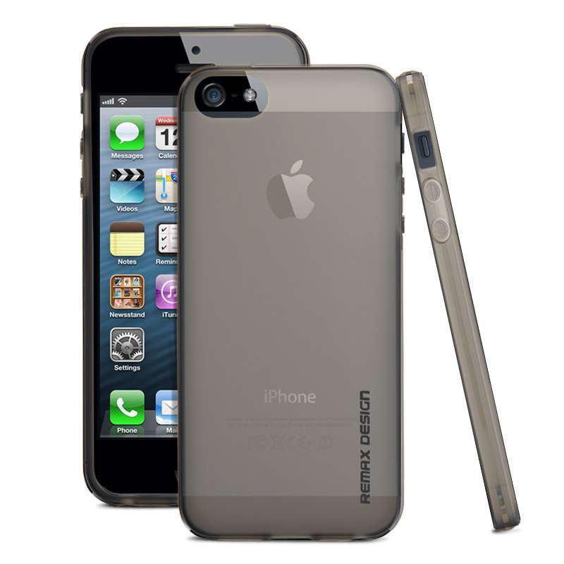 睿量(REMAX)苹果 iphone5布丁保护套(灰色)_