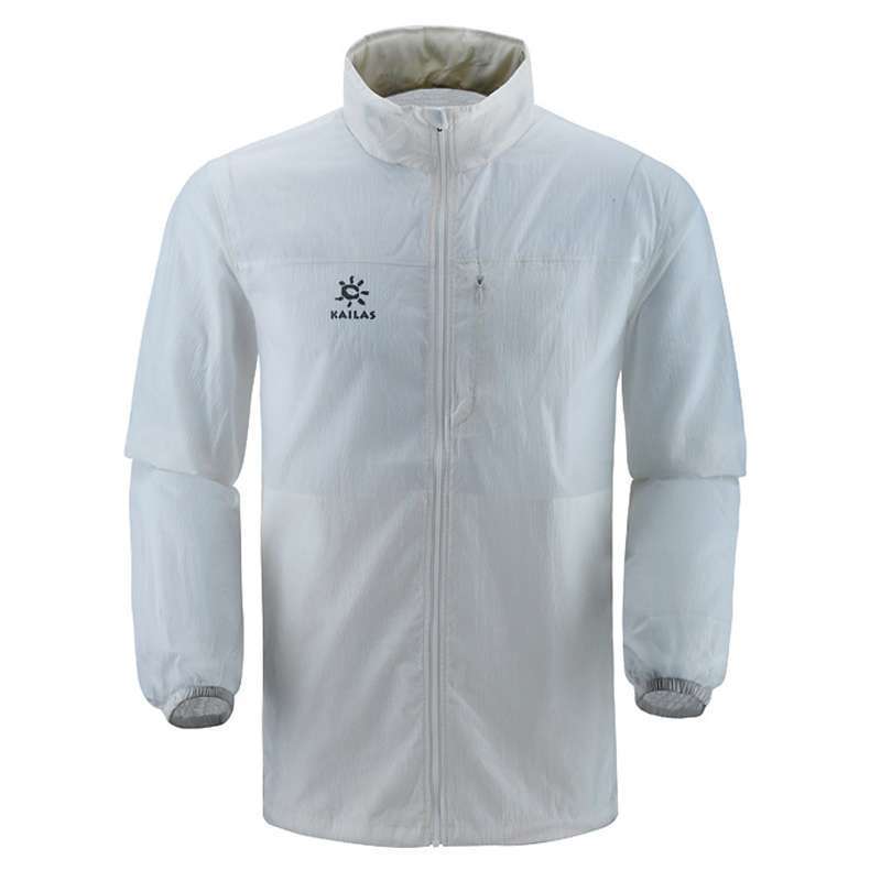 凯乐石KAILAS男款超薄风衣KG111961白色L码