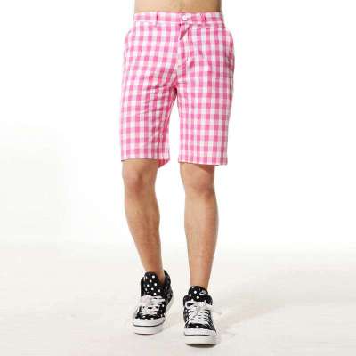 格子<em>短裤配</em>玫红<em>外套</em>女_格子短裤如何搭配上衣