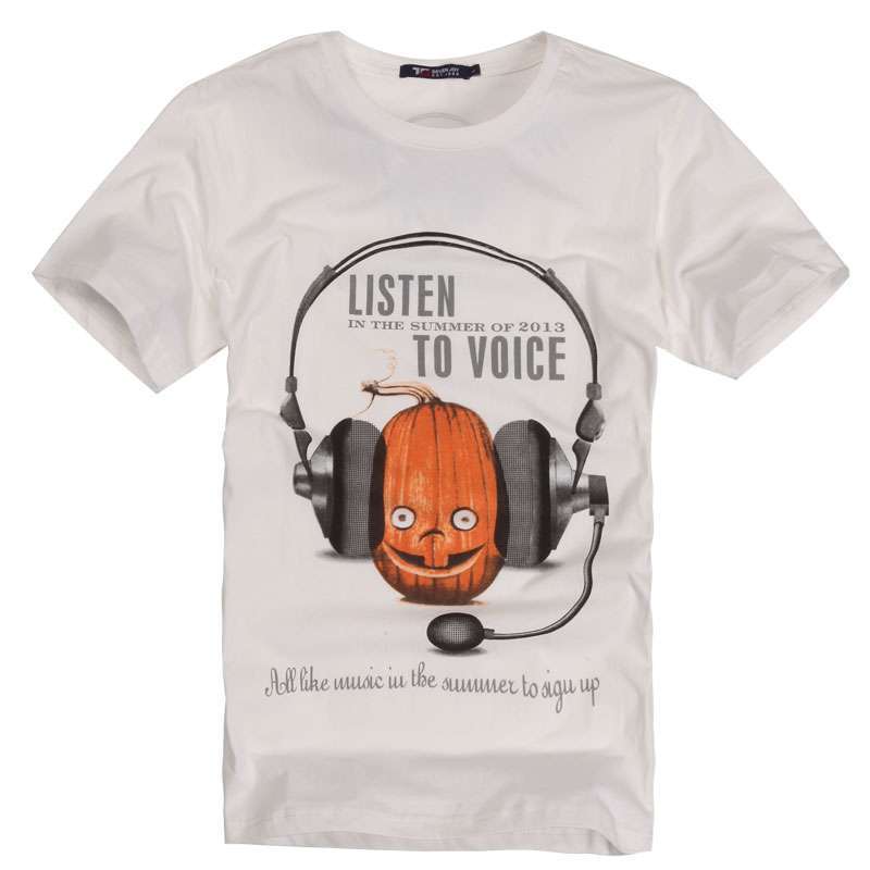 柒加尚品 我是音乐控夏款男装时尚潮范型男短