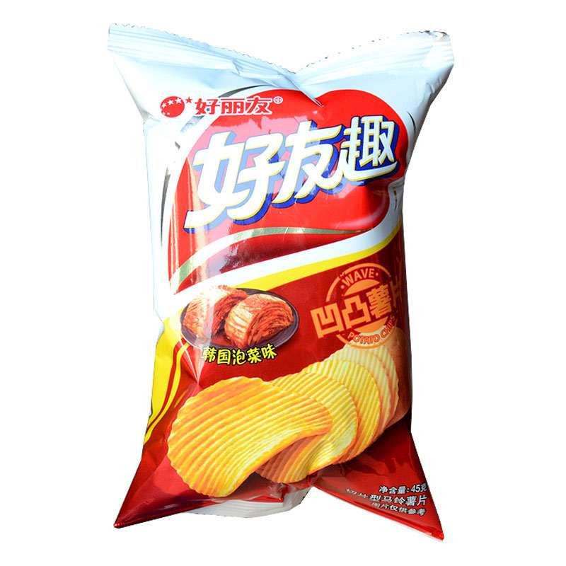 好丽友好友趣韩国泡菜味45g