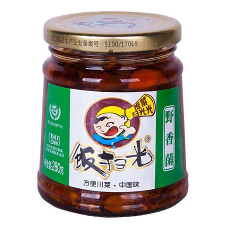 饭扫光 家常野香菌280克