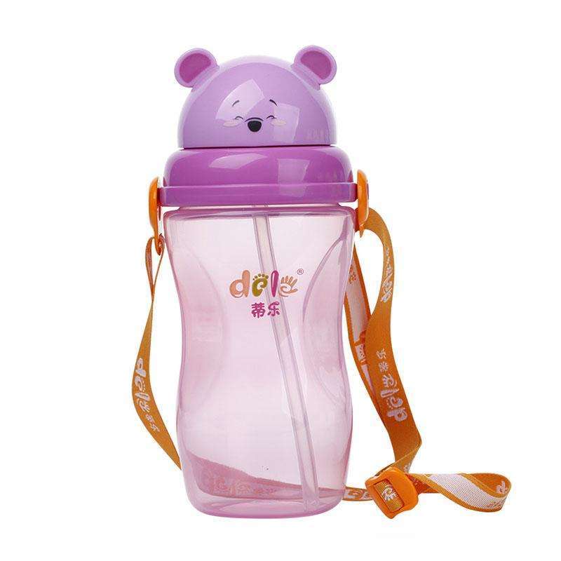蒂乐眯眯熊炫彩爱饮水杯 DL1227A【报价、价