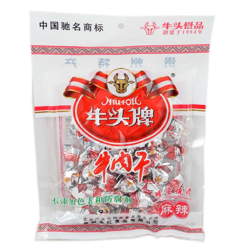 牛头牌牛肉干102g【报价、价格、评测、参数】_卤味小食_苏宁易购