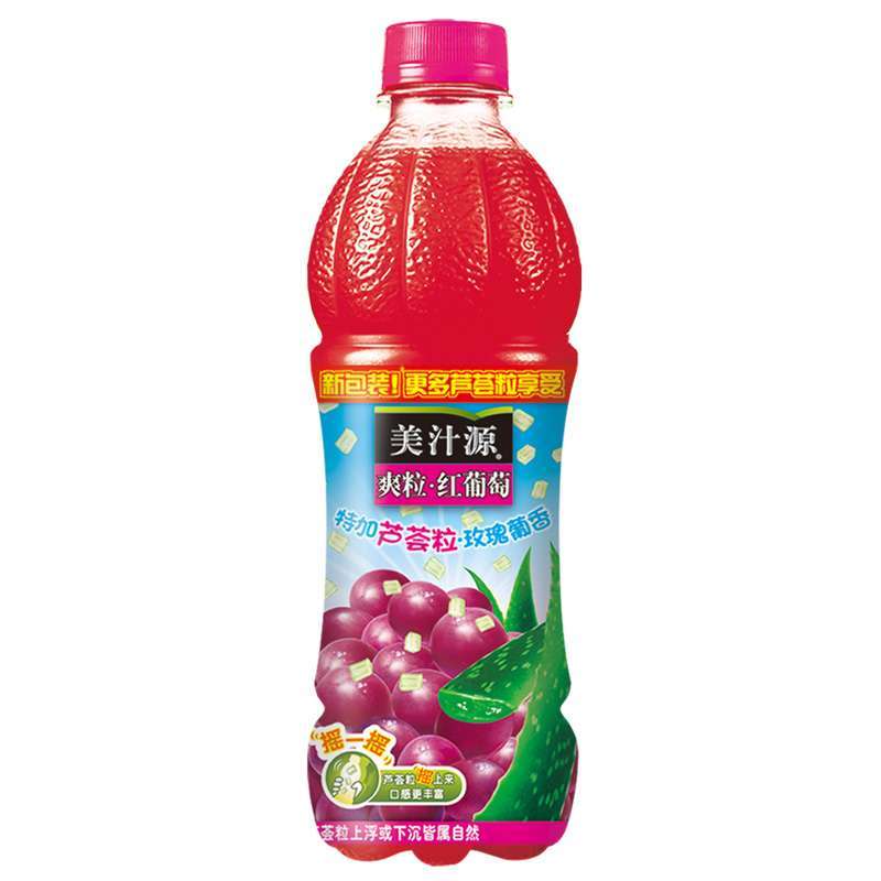 美汁源爽粒红葡萄450ml*12. 易购价  -  商品满意度 4.