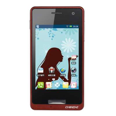 中诺智能手机Q5(枚红色)