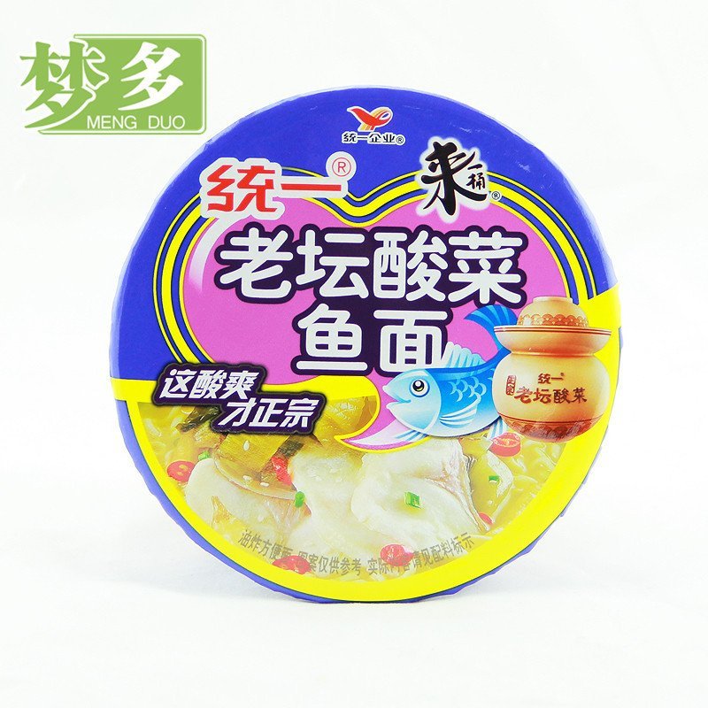 统一 来一桶老坛酸菜鱼桶面 116g