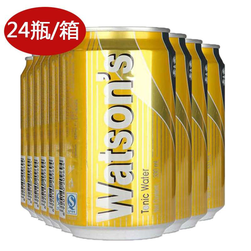 屈臣氏汤力水330ML箱装(24听\/箱)【报价、价格、评测、参数】_水_苏宁易购