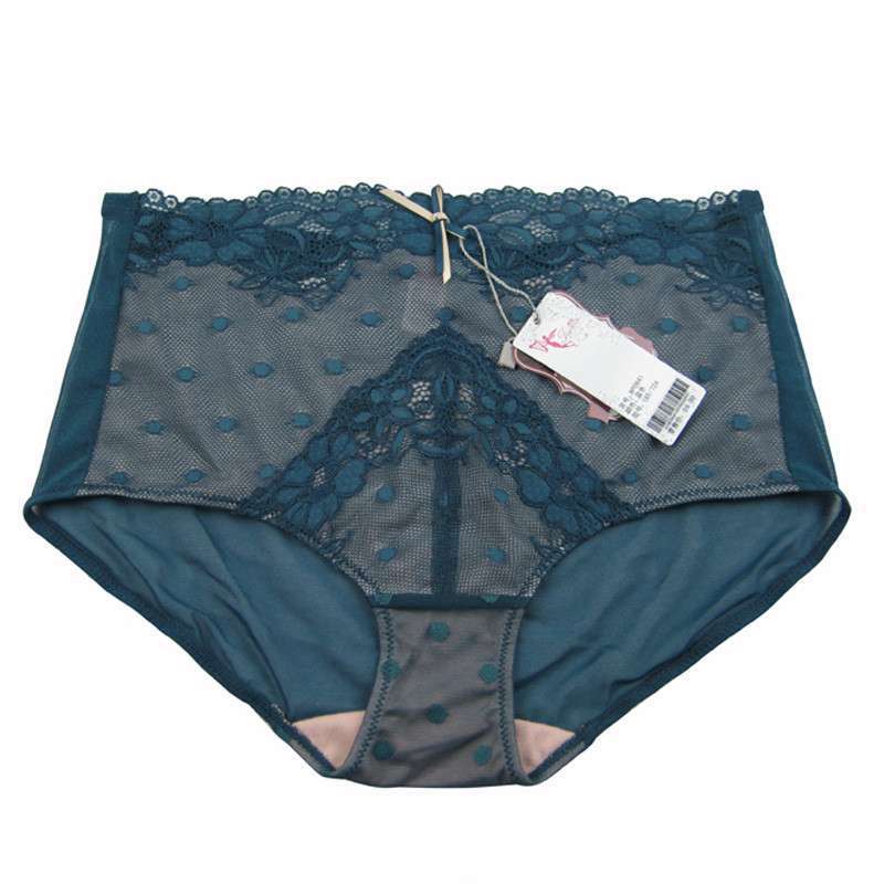 专柜正品 香港体会女<em>内裤 情缘</em>系列花边 撞色网