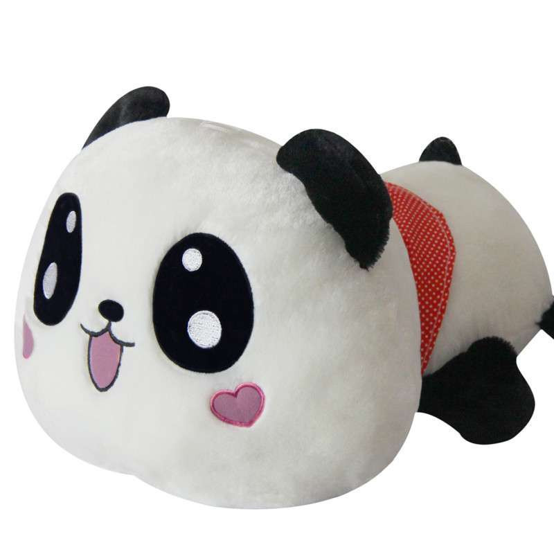 可兰薇 趴趴熊毛绒玩具 熊猫公仔布娃娃 生日礼