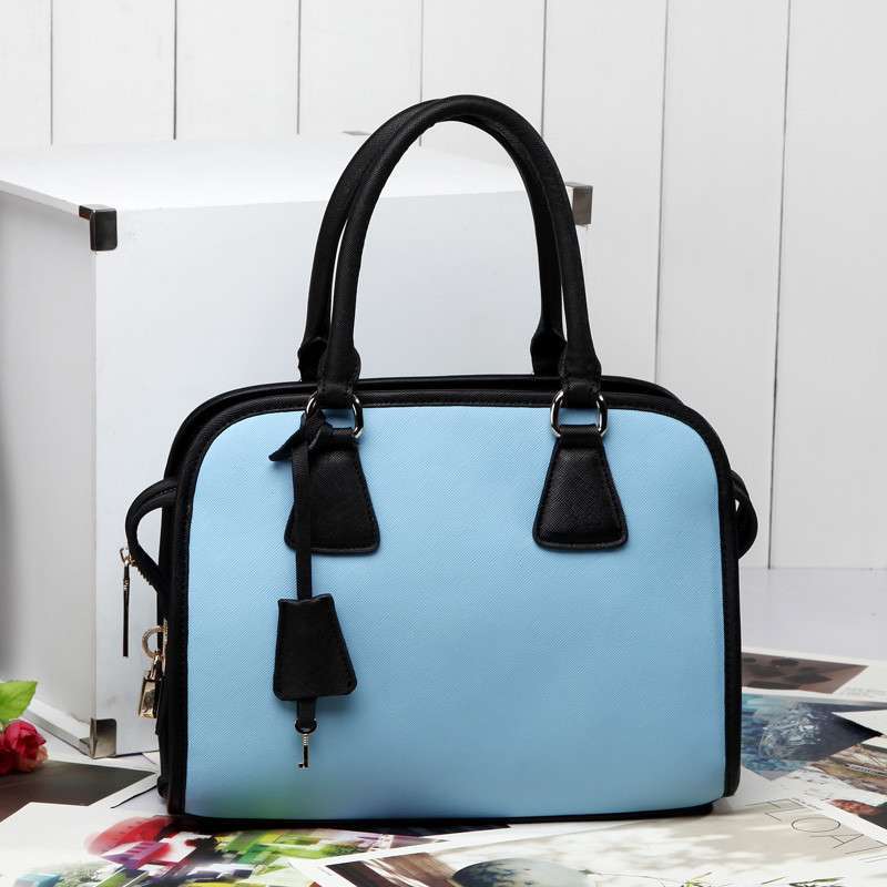 ECOME 真皮包包新款欧美时尚单肩包女小包手