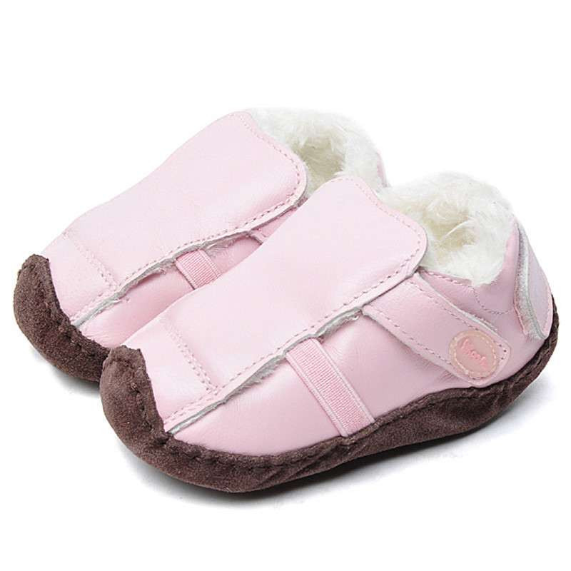 优安1.0学步鞋软底真皮男女童婴儿鞋冬季厚款