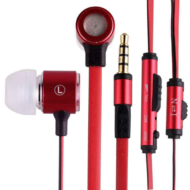 ipush三星耳机入耳式 手机线控耳机 苹果红米H