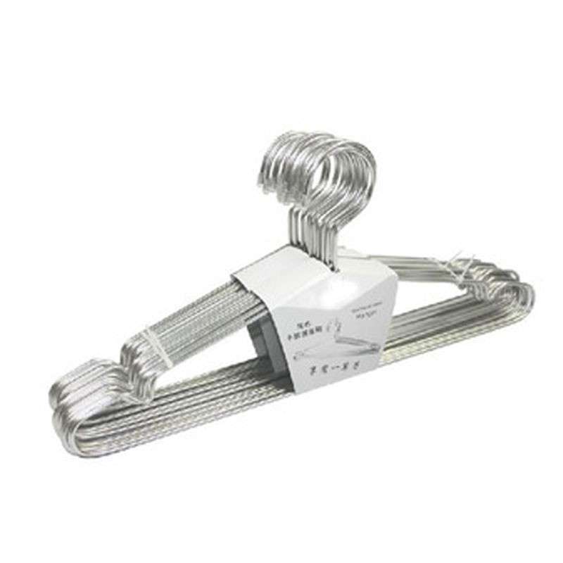 乐服leefuu实心款不锈钢衣架 干湿两用衣架 金属衣服架 男款20支装【报价、价格、评测、参数】_洗晒用品_苏宁易购