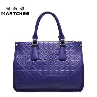 玛芮琪martchee+正品包包2014新款欧美时尚菱格女包