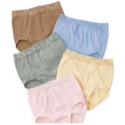 5条装Cecilene<em>日本</em>特大码内裤中老年内裤女纯