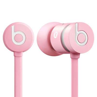 魔音iBeats urbeats 爱彼此 入耳式带麦耳机 粉色