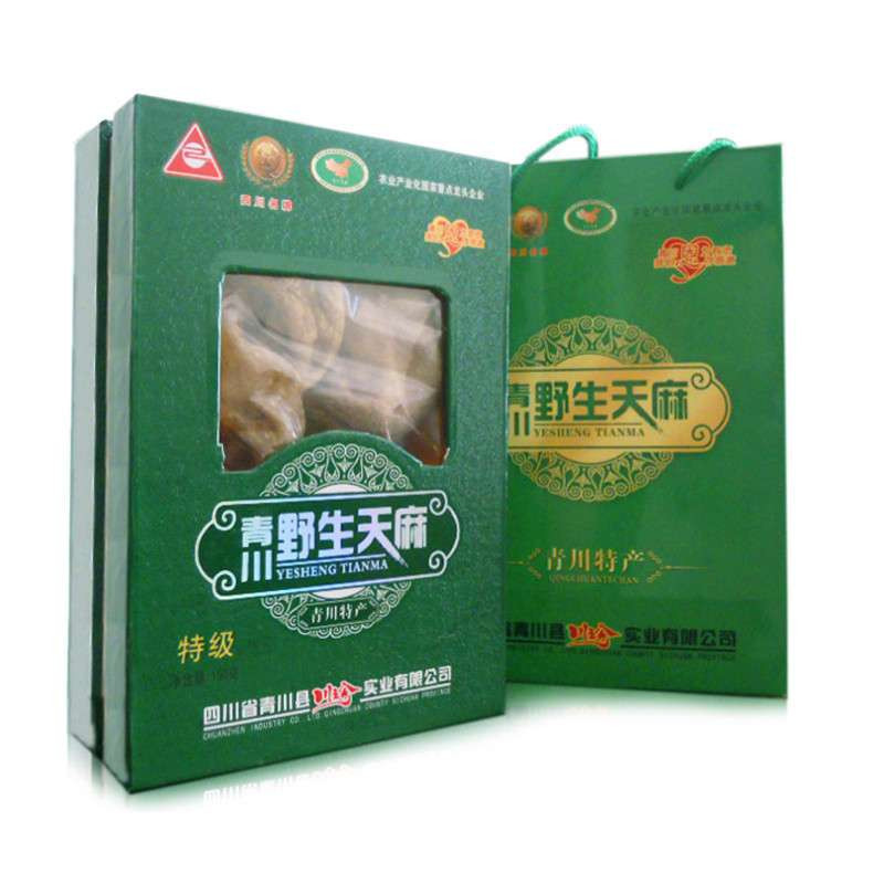 川珍 四川土特产青川野生天麻150g