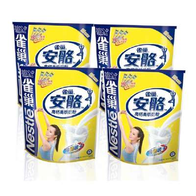 雀巢安骼成人女士奶粉高钙高铁16X25gx4袋袋