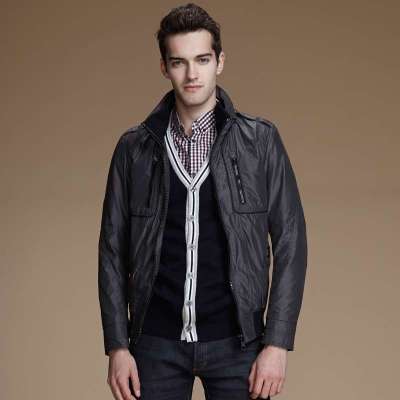 杰奥(Jieao)2014新款春装装饰上兜后领窝印字