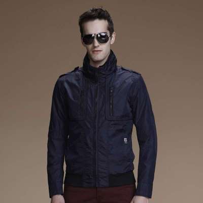 杰奥(Jieao)2014新款春装装饰上兜后领窝印字