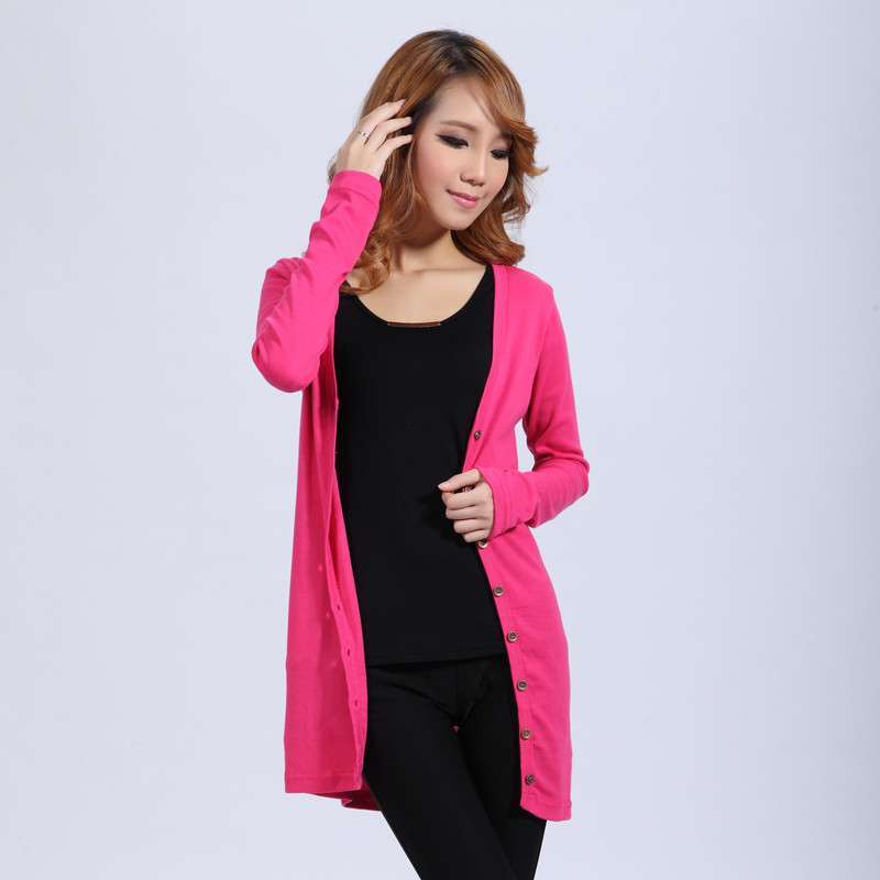 秀族2014春款女针织衫女开衫薄外套秋季衫大